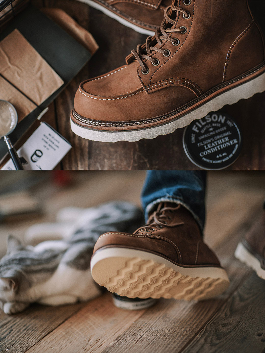 Nøran | bottes mocassins pour hommes