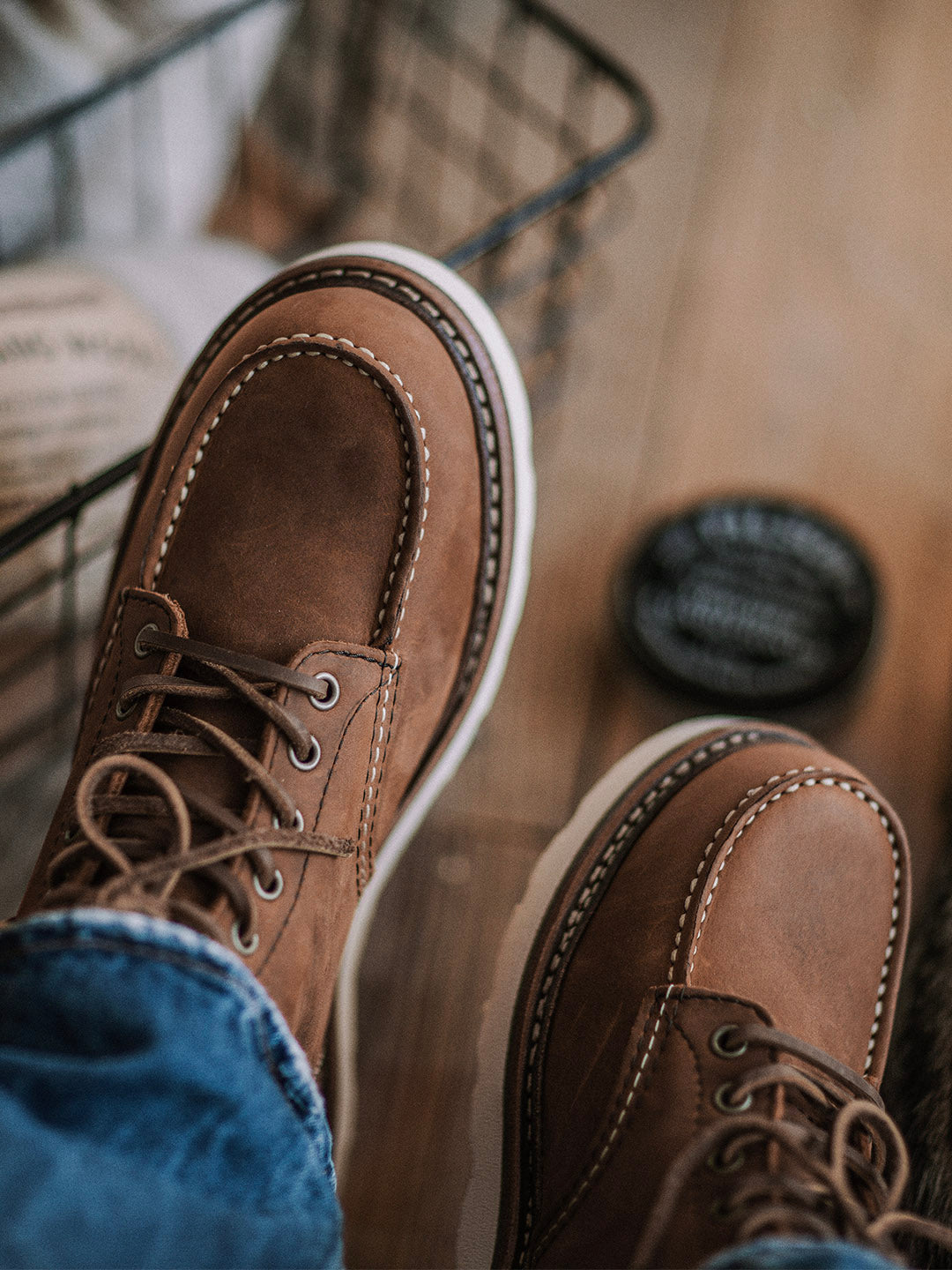 Nøran | bottes mocassins pour hommes