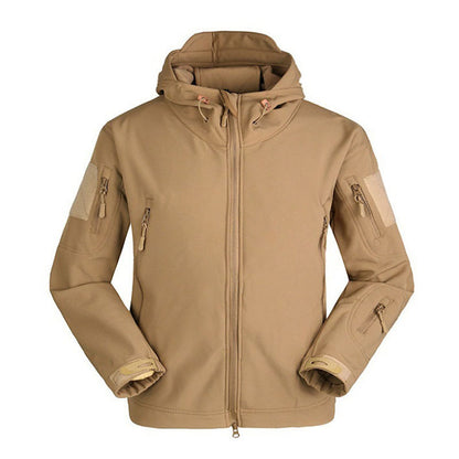 Eric | Veste Soft Shell avec casquette hommes