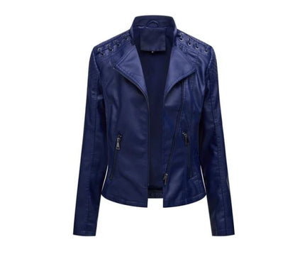 Anvøria | Veste en cuir avec détails élégants pour femmes