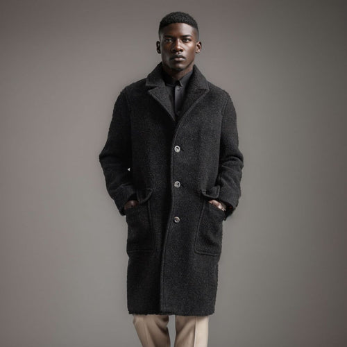 Elijah | Trench-coat d'hiver en laine pour hommes