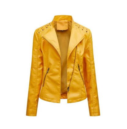 Anvøria | Veste en cuir avec détails élégants pour femmes